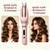 Automatic Rotating Curling Iron, Anti-Tangle Self Hair Curler for All Hair
