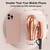 Small Auto Dual Voltage Travel Hair Dryer Foldable with Diffuser for Women