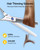 ULG Kids Hair Cutting Scissors, 6.5" Round‑Tip Safety for Toddlers & Adults