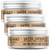 TIGI Bed Head Hair Wax for Men, Matte Separation 3-Pack – Workable Strong Hold, Anti-Humidity, Travel-Friendly Hair Products for Men, 3 Oz Ea