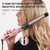 Rotating Automatic Curling Iron Set 3 Ceramic Barrels for Long Hair Waves