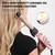 Rotating Automatic Curling Iron Set 3 Ceramic Barrels for Long Hair Waves