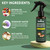 iNats Rosemary Water Spray for Hair Growth, Rice Water Spray, 5 fl oz