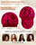 choshion 100% Mulberry Silk Bonnet for Sleeping Women,Pure Real Silk Bonnet