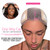 LABHAIRS Wig Cap with Grip Band for Keeping Wigs in Place, More Full Cap-wide Transparent Lace for Lace Front Wigs - Brown/Black/Nude Non Slip Cap Make Your Wig Be Glueless (Nude-M)