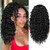 KooKaStyle Black Curly Drawstring Ponytail Extension Synthetic