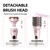 Thermal Brush, 1.7 inch Heated Round Brush with Detachable Head, Velvet Pouch and Dual Voltage for Travel, Easy to Create Blowout Look