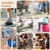 NOLUNT Diabetic Socks for Men,6 Pairs Crew Mens Diabetic Socks,Diabetic Neuropathy Socks for Men 9-12 10-13 13-15(White-XL)