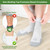 NOLUNT Diabetic Socks for Men,6 Pairs Crew Mens Diabetic Socks,Diabetic Neuropathy Socks for Men 9-12 10-13 13-15(White-XL)