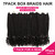 7 Packs 18 Inch Bohemian Goddess Box Braids Crochet Hair for Black Women (18 Inch, 1B#)