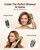 Bopcal 7-in-1 Air Styler & Hair Dryer Brush, 170,000 RPM High-Speed Multi Styler with Auto Wrap Curlers, Ionic Blow Dryer Brush, Volumizing & Smoothing Brushes for Fast Drying, Curls & Salon Blowouts