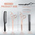 JASON Hair Cutting Scissors Set - 10-Piece Thinning Shears RoseGold 6"