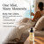 Pikake Body and Hair Mist from Hawaii, Hair Perfume for a Light, Hydrating Refresh, Body Mist for Women and Men, Alcohol-Free, With Moisturizing Hyaluronic Acid & Glycerin, Glass Bottle, 3.4 oz