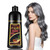 Silver Gray Hair Dye Shampoo 3 in 1, Instant Hair Color Shampoo, Long Lasting Silver Grey Hair Dye, Herbal Color Shampoo Hair Dye, Easy to Use Silver Hair Shampoo & Champu Para Canas