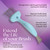 Olivia Garden The Brush Cleaner - Hair Brush Cleaner Tool for all Brush Sizes and Models - Removes Build-Up - 2 Tools in 1 - Beauty Care Accessories - Blue