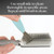 Olivia Garden The Brush Cleaner - Hair Brush Cleaner Tool for all Brush Sizes and Models - Removes Build-Up - 2 Tools in 1 - Beauty Care Accessories - Blue