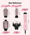 FARERY Hot Air Brush 1000W — 4-in-1 Volumizer & Styler for Damp Hair, Hold-to-Rotate Round Brush Hair Dryer Brush for Volume, Smooth & Curl, Diffuser Included, Best for Fine to Medium-Thick Hair