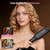 CrazyMar Wave Curling Iron, Hair Crimper for Women - 15s Fast Heat-Up, Smart Timer, Easy Clamp for Instant Beach Waves & 24H Curls - Salon Styling for Beach, Work, Travel, 1inch (Black)