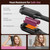 CrazyMar Wave Curling Iron, Hair Crimper for Women - 15s Fast Heat-Up, Smart Timer, Easy Clamp for Instant Beach Waves & 24H Curls - Salon Styling for Beach, Work, Travel, 1inch (Black)