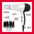 REVLON Volume Booster, Hair Dryer with Curl Enhancing Diffuser, White