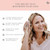 Manta Original Anti-Breakage Hairbrush – Gentle Detangling Brush for Wet & Dry Hair, Flexible Hairbrush for All Types, Healthy Hair Care for Women & Men, White