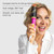 CALISTA GoGo Mini Heated Round Brush, Corded On-the-Go Styling, Berry Burst