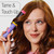 CALISTA GoGo Mini Heated Round Brush, Corded On-the-Go Styling, Berry Burst
