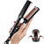 CIVEYA Mini Hair Crimper for Short Hair, 1/2" 3 Barrel Hair Waver