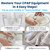 CPAP Cleaning Sheets Ultra - for Heavy Buildup & Stubborn Residue on Mask, Tubing & Chamber | Dissolvable CPAP Cleaning Supplies, Unscented, Soak & Rinse, No Scrubbing, No Residue, 30 PCS
