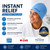 IceBeanie Migraine Relief Cap, As Seen on Shark Tank, Soft & Stretchy Gel Tension Headache Relief Cap, Extended Cooling Hangover Ice Hat, Odorless Head Wrap Ice Pack Wrap, Headache Migraine Mask