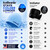 IceBeanie Migraine Relief Cap, As Seen on Shark Tank, Soft & Stretchy Gel Tension Headache Relief Cap, Extended Cooling Hangover Ice Hat, Odorless Head Wrap Ice Pack Wrap, Headache Migraine Mask