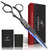 Fcoget Professional Hair Cutting Scissors, High-End Japanese 440C Stainless Steel Hair Cutting Shears with Sharp Edge Blades, 6.8 inch Hair Scissors, Right Hand Scissors for Salon, Home, Pet