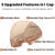 IsshinBeauty Wide Wig Grip Cap for Glueless Wigs: Ear Cutouts 2-in-1 Non Slip Wig Cap - Adjustable Breathable Cap for Secure and Comfortable Lace Front HD Wigs and Daily Glueless Styling (Light Brown)