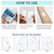 Quit Smoking Nicotine Patches, Step 1 2 3 Stop Smoking Aids Patches, (60pcs) Stop Smoking Aids that Work with 2 Weeks, Delivered Over 24 Hours Transdermal System, Anti Smoking Patches