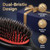 OUMIGIZ Boar Bristle Hair Brush British Craftsmanship Handmade Slick Back