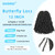 Superlight Butterfly Locs Crochet Hair 12 Inch 6 Packs Color Natural Black