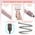 Hair Dryer, 160,000 RPM High-Speed Ionic Blow Dryer with Brushless Motor for Fast Drying, 500 Million Ions Frizz Control, Low Noise Hairdryer with Magnetic Diffuser & Nozzle for Curly Hair Home Travel