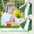 24 Pcs Soccer Hair Accessories for Girls, Holder Streamer Elastics, Soccer Hair Ties, Soccer Ribbon,Soccer Scrunchies for Girls Ponytail Holder Scrunchies Gifts (Green, 24 Count (Soccer))