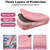 for Dyson Supersonic Travel Hair Dryer Hard Case, Pink