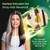 BIOGREEN ROOTS with Herbal Hair Dye Shampoo - Brown Black (400ml)