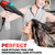 BELLFORNO Professional Ionic Curly Hair Dryer with Diffuser, Black/Red