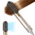 TYMO Hair Straightener Brush Blow Dryer 2-in-1, 2X Faster Wet to Dry Hair Straightener Hot Comb for Smooth Styling, Flowy Ionic Air Straightening Styler for Women, Add Shine & Less Heat Damage, Gold