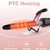 3/4 inch Curling Iron Dual Voltage 100-240V for Vintage Curls,Rose Gold