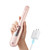 TYMO Cordless Mini Flat Iron, 0.65" Pencil Curling Iron for Short Hair