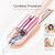 TYMO Cordless Mini Flat Iron, 0.65" Pencil Curling Iron for Short Hair