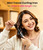CIVEYA Travel Mini Curling Iron for Short Hair 1 Inch