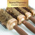 Olivia Garden NanoThermic Ceramic + Ion Square Shaper Thermal Hair Brush - Not Electrical - Professional Blowout Brush for Normal to Thick Hair - 2"-Diameter Barrel - NT-S50