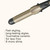 Conair Curling Wand, INFINITIPRO, Tourmaline Ceramic, 1.25" Barrel
