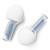 Vibes High Fidelity Ear Plugs - Invisible Earplugs for Music Concerts, Musicians, Motorcycles, Airplanes, Raves, and Work - Noise Reduction and Hearing Protection - Fits All Ears - Blue
