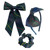 ClassExceed Green Plaid Hair Bow Set for Girls Back to School Hair Accessories with Bow Headband and Scrunchie – Green Navy Yellow Red Plaid 55